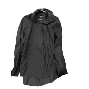 Van Heusen Stain Shield Slim Dress Shirt Mens L 18.5/34-35